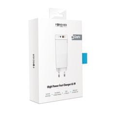 Forever 220V HITRI POLNILEC 65W GaN USB IN USB-C