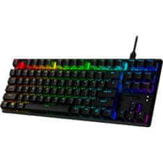 HyperX Tipkovnica Hyperx 639N7AA Qwerty Španska Črna