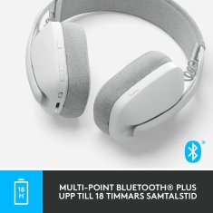 Logitech Slušalke z mikrofonom Logitech Bela