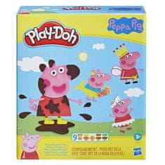 HASBRO Komplet plastelina Play-Doh Hasbro Peppa Pig Stylin Set