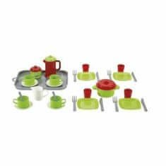 Ecoiffier Set Posode Ecoiffier Tray Dinette Garni Igrača