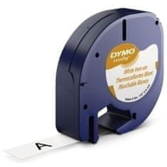 Dymo Laminiran trak za etiketirne stroje Dymo 18769 12 mm x 2 m Črna Bela Tekstil (10 kosov)