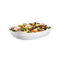 Luminarc Servirni krožnik Luminarc Smart Cuisine Bela Steklo 34 x 25 cm (6 kosov)