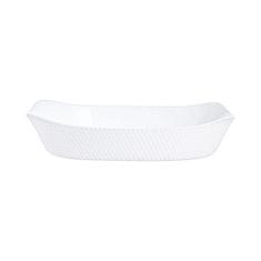 Luminarc Servirni krožnik Luminarc Smart Cuisine Bela Steklo 34 x 25 cm (6 kosov)