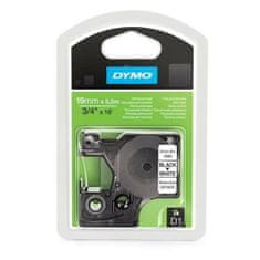 Dymo Termotransferni trak Dymo D1 16960 Bela Črna 19 mm x 5,5 m (5 kosov)