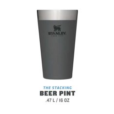 Stanley  Izoliran Kozarec Beer Pint 0,47L, Charcoal