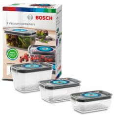 Bosch Komplet 3 posod za živila BOSCH Tritan Plastika 700 ml 1 L 1,5 L (3 kosov)