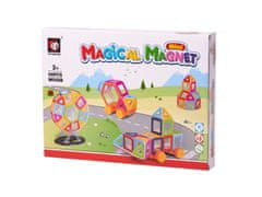 WOWO Magnetne kocke za otroke - Mini magnetne kocke Magic Magnet 68 kosov za otroke 3+ leta