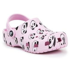 Crocs Cokle roza 23 EU Classic Panda Print Clog JR