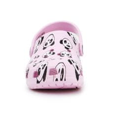 Crocs Cokle roza 23 EU Classic Panda Print Clog JR