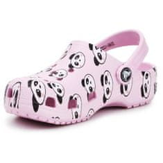 Crocs Cokle roza 23 EU Classic Panda Print Clog JR