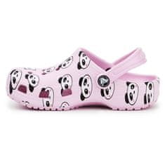 Crocs Cokle roza 23 EU Classic Panda Print Clog JR