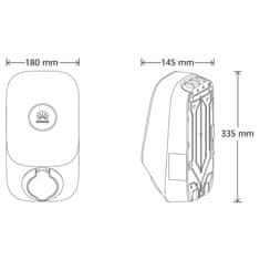 Huawei EV polnilnica Huawei FusionCharge AC 22 kW za hibridna in električna vozila