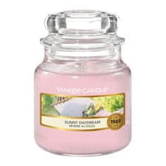 Yankee Candle Aromatična sveča Klasična majhna Sončna dnevna krema 104 g