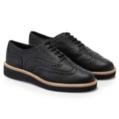 Clarks Čevlji elegantni čevlji črna 41 EU Baille Brogue