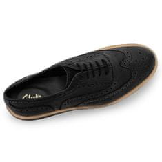 Clarks Čevlji elegantni čevlji črna 41 EU Baille Brogue