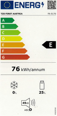 First Austria Hladilna torba FIRST 32L/25L, AC & DC, SILENT ver., 58W, energ: E