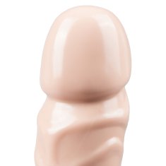 The Classics Dvojni dildo Jr. Veined Double Header 30 cm, prozoren