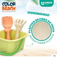 Colorbaby Komplet igrač za na plažo Colorbaby 19,5 x 10 x 19,5 cm (4 kosov)