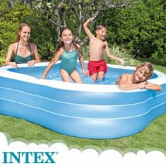 Intex Napihljiv bazen Intex Modra 1250 L 229 x 56 x 229 cm (2 kosov)