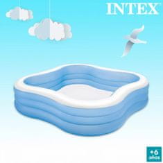 Intex Napihljiv bazen Intex Modra 1250 L 229 x 56 x 229 cm (2 kosov)