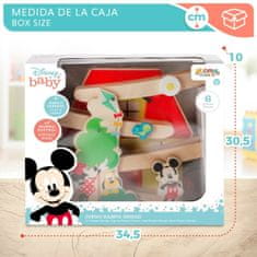 Disney Lesena Steza z Rampami za Avte Disney 5 Kosi 4 kosov 33,5 x 28 x 9,5 cm