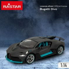 Bugatti Avto na daljinsko upravljanje Bugatti Divo 1:14 Temno siva (2 kosov)