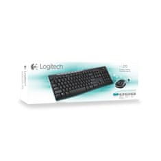 Logitech Tipkovnica in Brezžična Miška Logitech MK270 Azerty Francoski