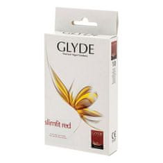 Glyde Kondomi Glyde Slimfit Red 10 kosov