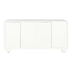 DKD Home Decor Kredenca DKD Home Decor Bela Les MDF 160 x 37 x 85 cm