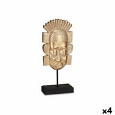 Gift Decor Okrasna Figura Indijanec Zlat 17,5 x 36 x 10,5 cm (4 kosov)