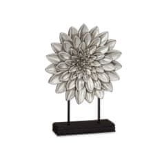 Gift Decor Okrasna Figura Mandala Srebrna 29 x 39 x 10 cm (4 kosov)