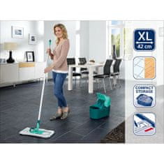 Leifheit Mop with Bucket Leifheit Modra Plastika Spojina 8 L