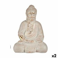 IBERGARDEN	 Okrasna vrtna figura Buda Poliresin 22,5 x 41,5 x 29,5 cm (2 kosov)