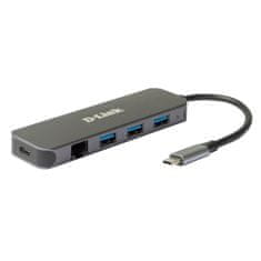 D-Link USB Hub D-Link DUB-2334 Siva