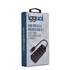 Iggual USB Hub iggual IGG318478