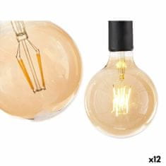 Gift Decor LED svetilka Vintage E27 Prozorno 4 W 12,5 x 17,5 x 12,5 cm (12 kosov)