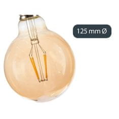 Gift Decor LED svetilka Vintage E27 Prozorno 4 W 12,5 x 17,5 x 12,5 cm (12 kosov)