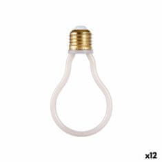 Gift Decor LED svetilka Bela 4 W E27 9,5 x 13,5 x 3 cm (2700 K) (12 kosov)