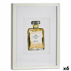 Gift Decor Slika CH Nº5 Parfum Steklo iverne plošče 33 x 3 x 43 cm (6 kosov)