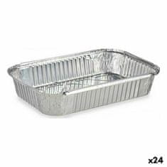 Kinvara Set kuhinjskih posod Odstranljivo S pokrovom Aluminij 21 x 6 x 30,5 cm (24 kosov)