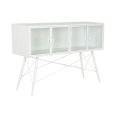 DKD Home Decor Console DKD Home Decor Bela Kovina Kristal 120 x 35 x 80 cm