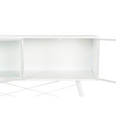 DKD Home Decor Console DKD Home Decor Bela Kovina Kristal 120 x 35 x 80 cm