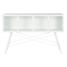 DKD Home Decor Console DKD Home Decor Bela Kovina Kristal 120 x 35 x 80 cm