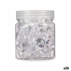 Gift Decor Dekorativni kamni Diamant 150 g Prozorno (16 kosov)