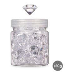 Gift Decor Dekorativni kamni Diamant 150 g Prozorno (16 kosov)