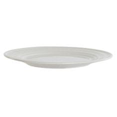 DKD Home Decor Farfurie Întinsă DKD Home Decor Bela Porcelan 27 x 27 x 2 cm