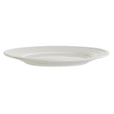 DKD Home Decor Farfurie Întinsă DKD Home Decor Bela Porcelan 19 x 19 x 2 cm