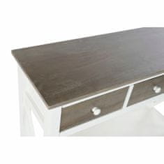 DKD Home Decor Console DKD Home Decor S3022705 Bela Siva Topolovina 100 x 32 x 85 cm