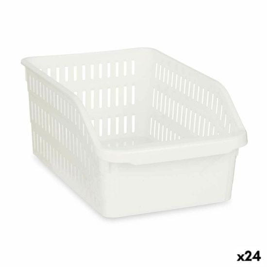 Kinvara Organizator za hladilnik Bela Plastika 20,3 x 12,8 x 30,5 cm (24 kosov)